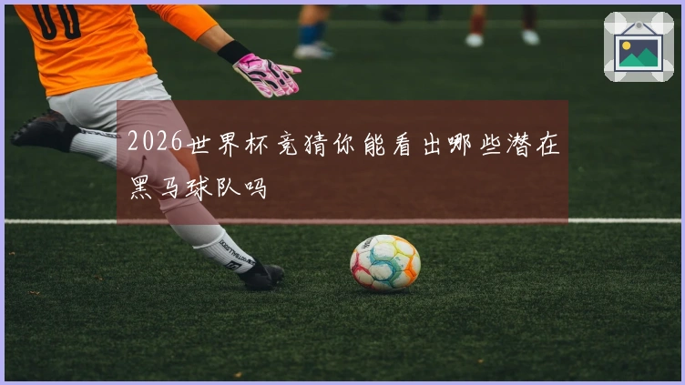 2026世界杯竞猜你能看出哪些潜在黑马球队吗